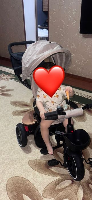 Детский вклосипед 3х колёсный