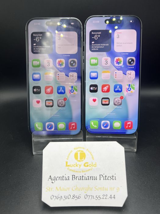 Telefon iphone 17 256 / 8 gb 100% batetie cod 24179/24110