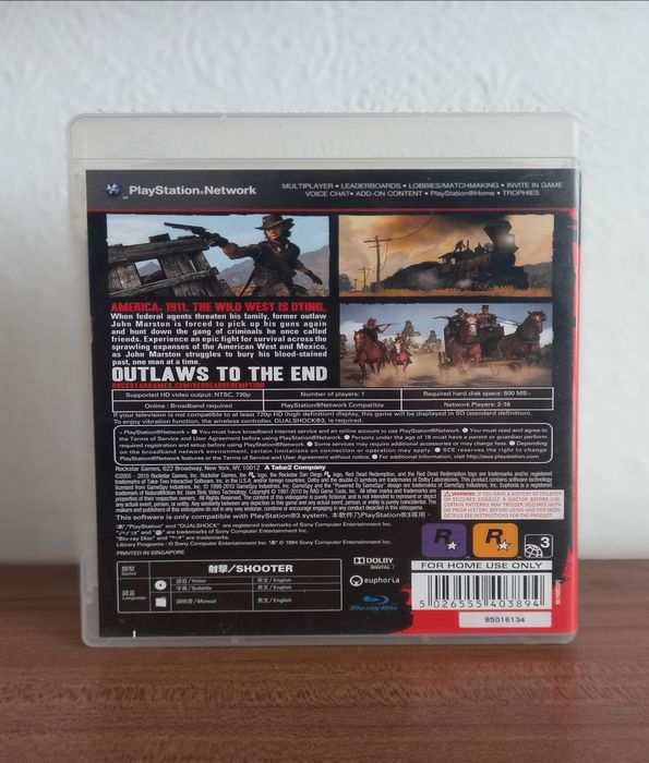 Red dead redemption PS3