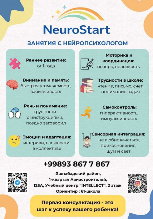 Нейроподготовка к школе | ЗРР, ЗПР, СДВГ | Раннее развитие