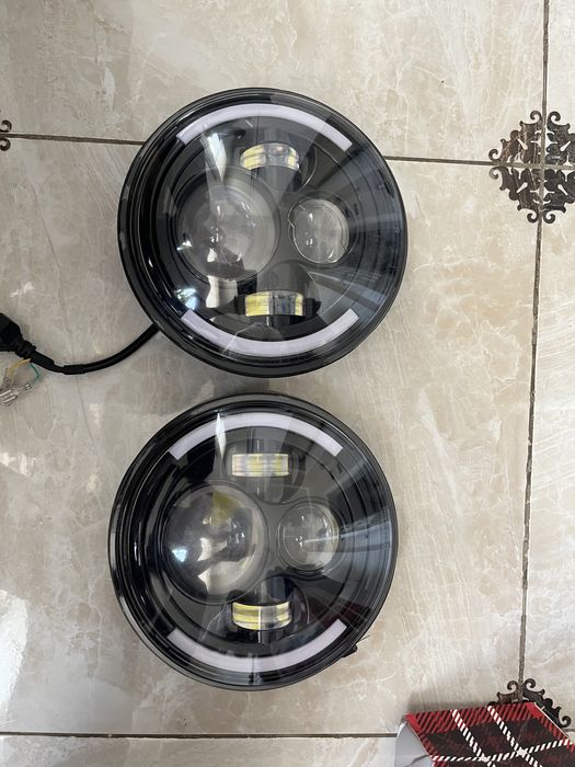 Новые лед фары, универсальные (нива)