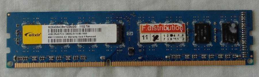 Игровая оперативная память для ПК DDR3 1866 MHz 4 Gb