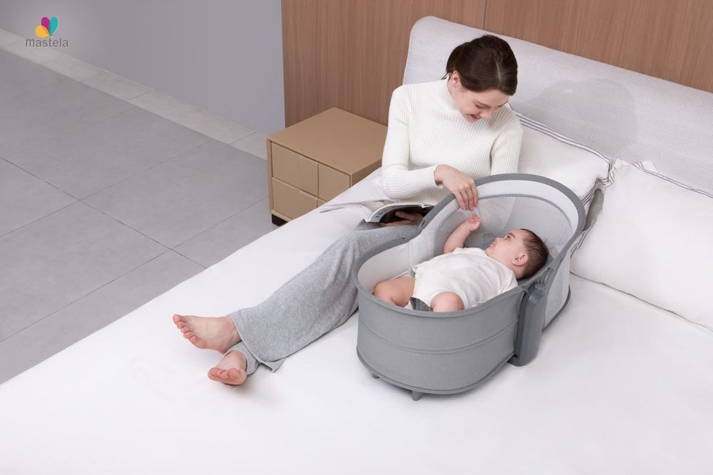 Люлька-качалка Mastela 5-в-1 для сна и ухода за малышом