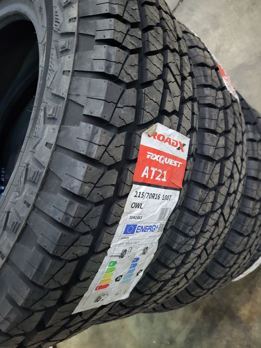 Vand anvelope noi all season all terrain 215/70 R16 RoadX M+S.