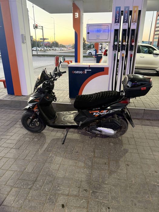 Черный Самурай мопед 150куб