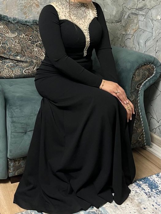 Платье вечернее рыбка