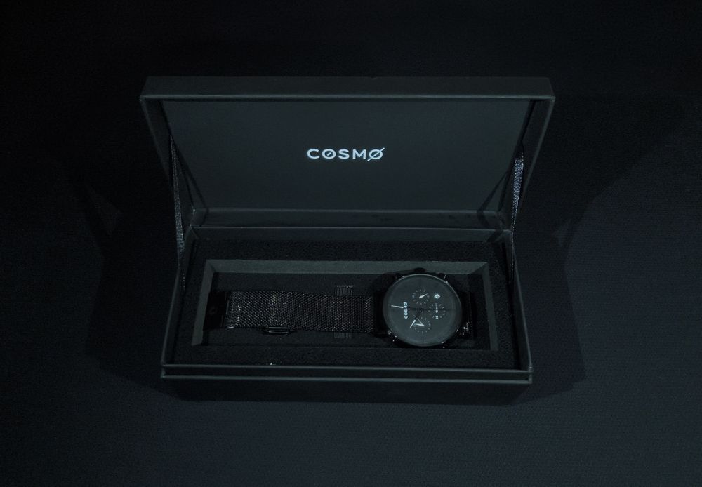 Кварцевые COSMO Apollo Black сталь