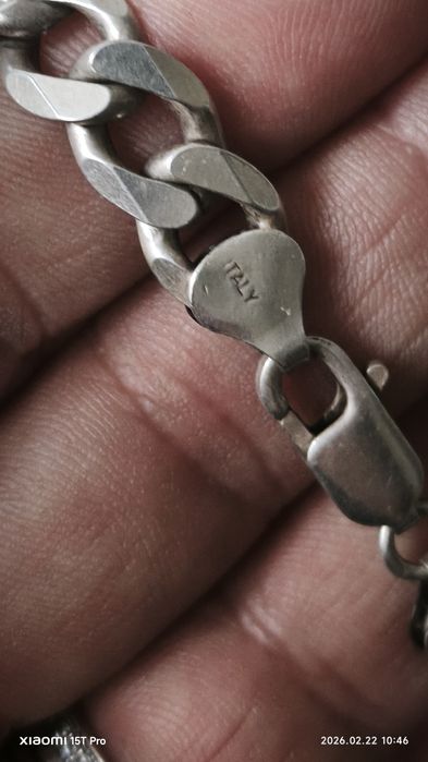 Lant argint 925 Italy