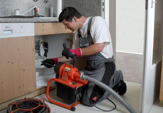 Чистка канализации.  Разморозка