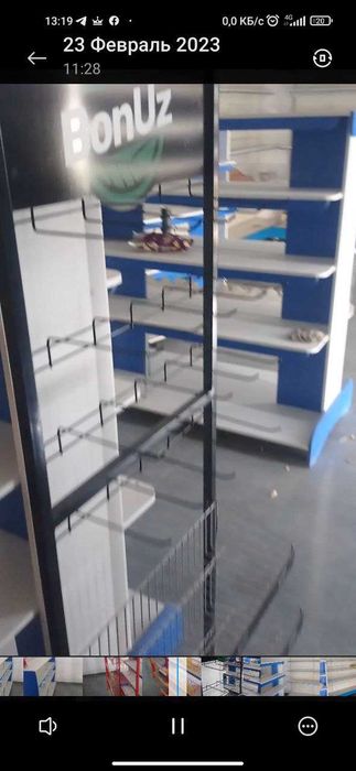 Продаются стеллажи 20 м.