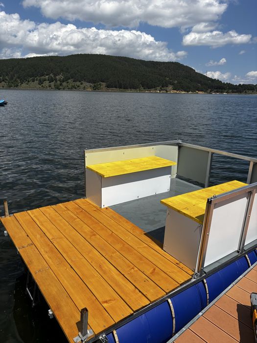 Плаващ понтон + ел. Двигател 3к.с