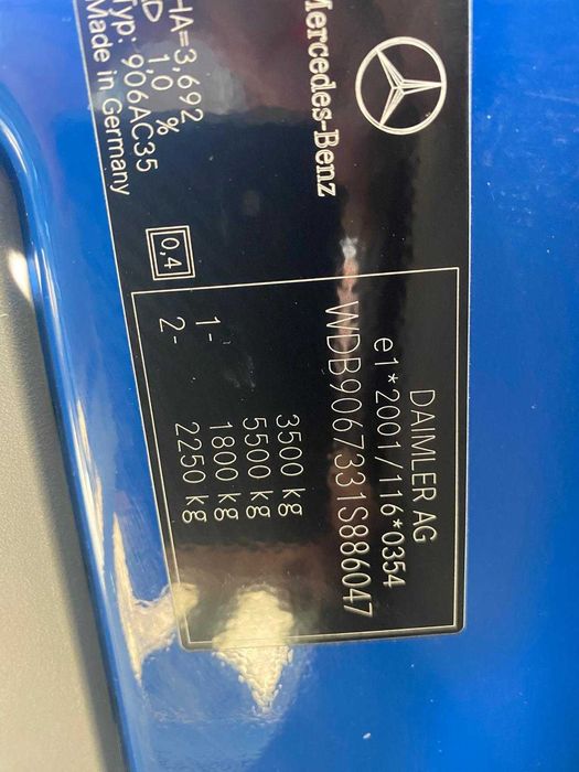 Mercedes Sprinter 2.2 CDI an 2014, 112000 km reali