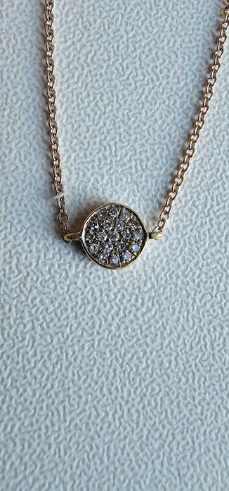 Brățară aur alb cu diamante naturale