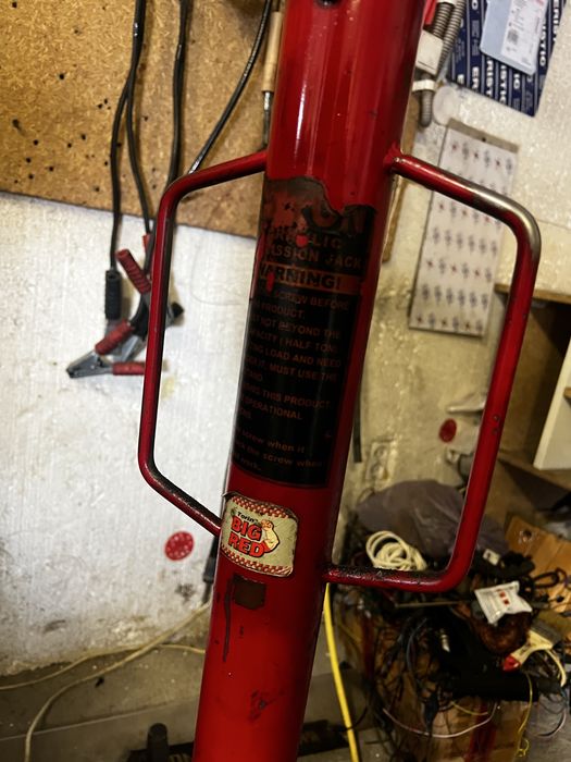 Гидростойка в рабочем состоянии