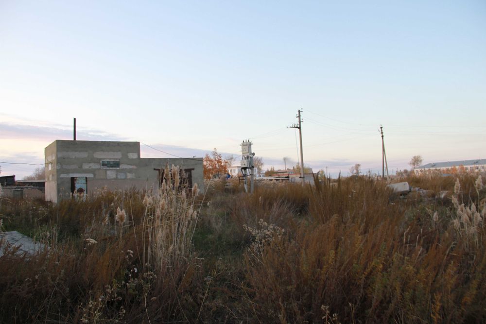 Недостроенное здание СТО