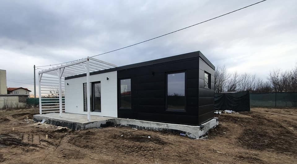 Container modular, case, bucatarii, garaje, grupuri sanitare, etc.