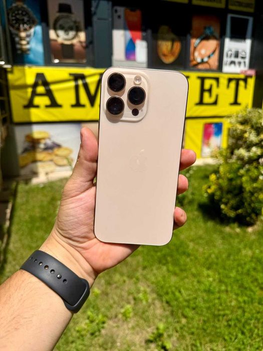 iPhone 16 Pro Max / 256GB / Desert Titanium - ca NOU