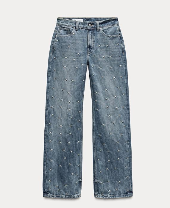 Дънки с капси Зара /Zara 36 размер