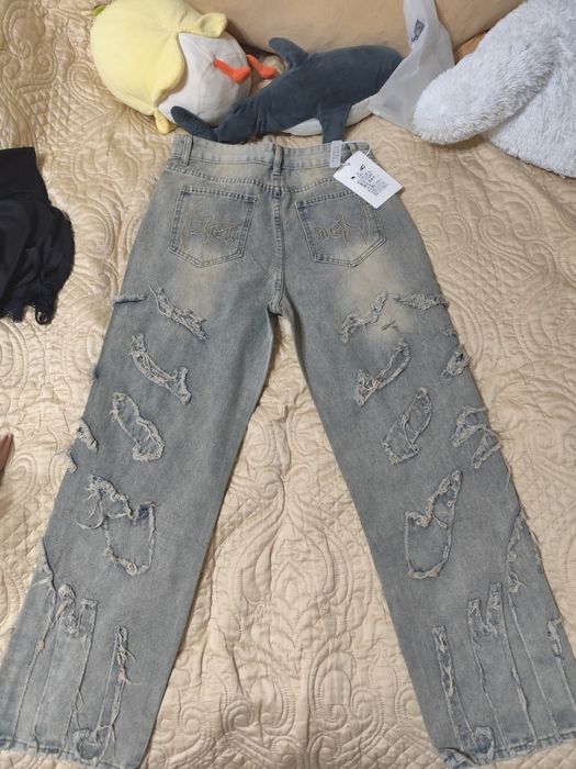 Джинсы y2k новые