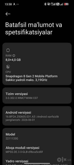 Xiaomi 13 256gb Karobka Dakument