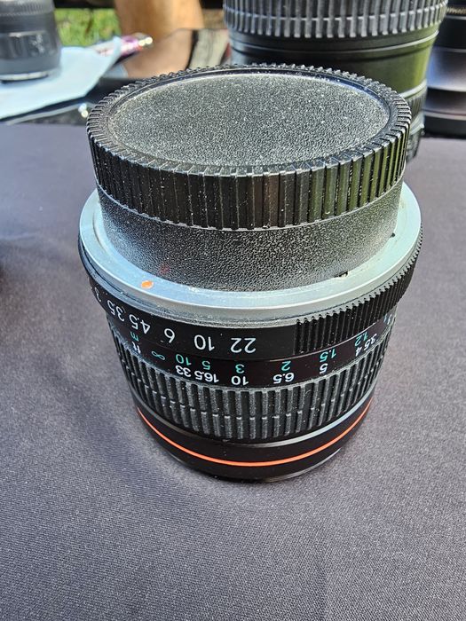 85 mm F1.8 фотообектив