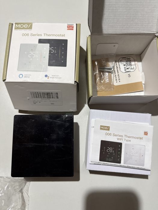 Termostat Miucda Smart Wifi WT400S-16A-W centrala boiler pardoseala