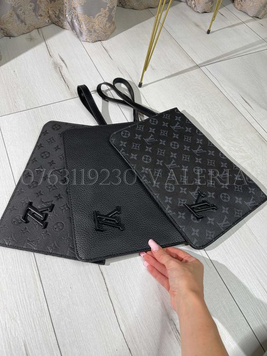 Borseta Louis Vuitton tip plic ingust