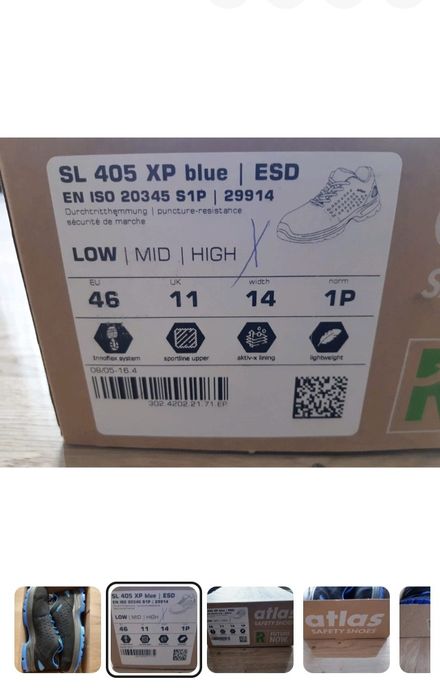 Ботинки Фирмы ATlAS  .,,