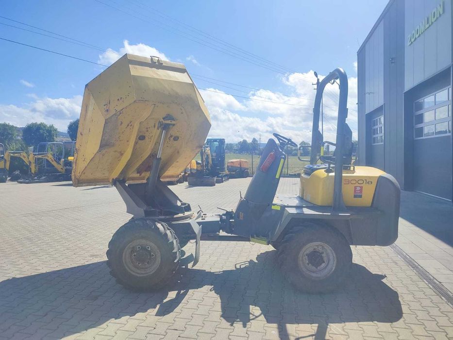 Dumper Wacker Neuson 3001 3 tone cu bena rotativa