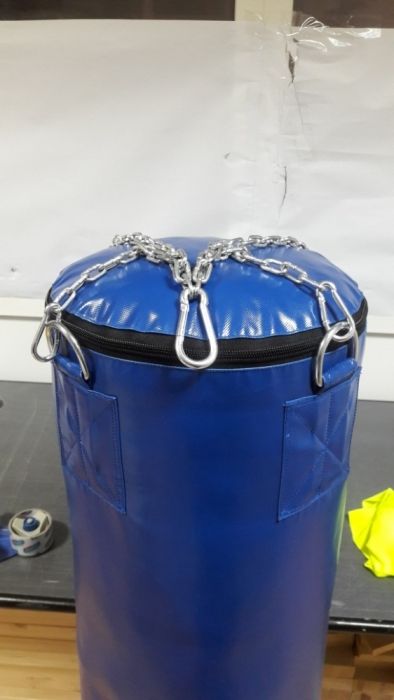 Sac de box 140 x 35 cm umplut lanturi incluse