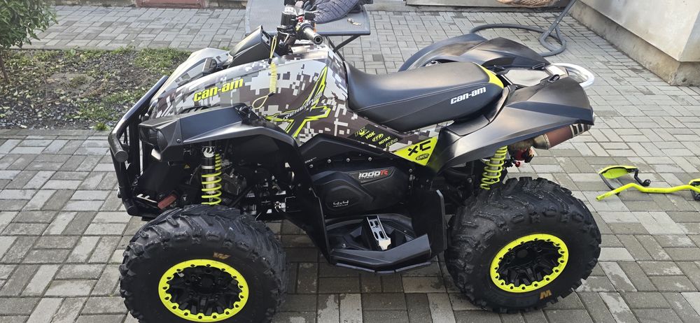 Vand ATV Can Am Renegade 1000R inmatriculat Nr. negru