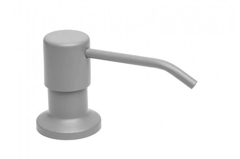 Промо комплект Смесител изтегляш + Дозатор Черен Графит Сив Б BBM_N72M