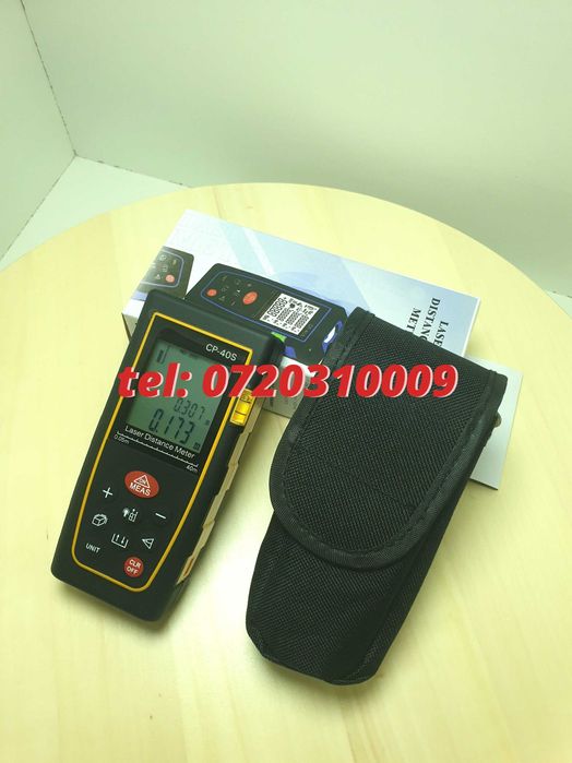 Ruleta  Telemetru Laser Verde 40m