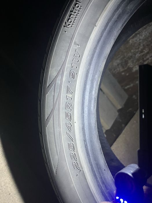 Продам летние шины 225/45/R17