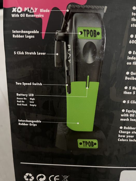 Masina de tuns profesională Tpob Play