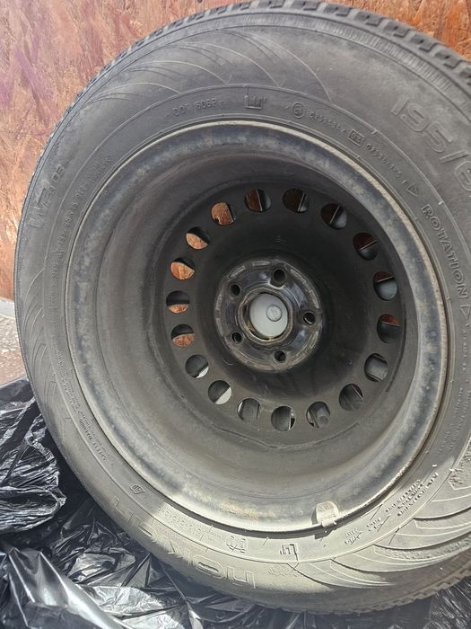 Jante vw cu cauciucuri