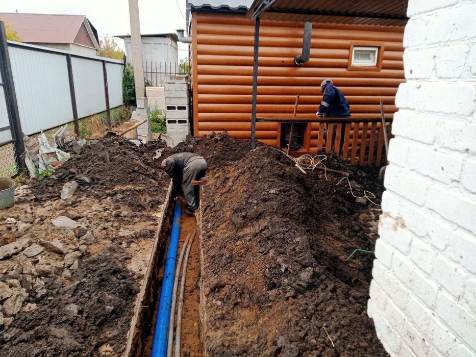 Газ,вода,септик,канализация