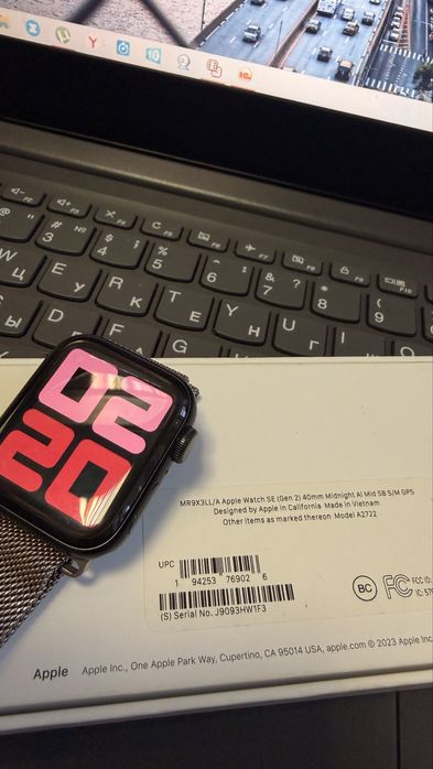 apple watch se (2 gen) 40mm 100%