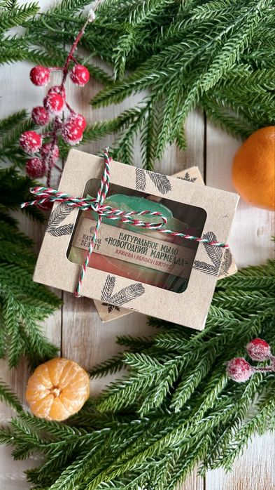 Мыло натуральное новогоднее