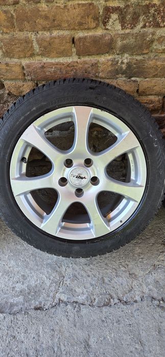 OPEL джанти със зимни гуми 195/55/16 7J ET35 5x110 цо65,1