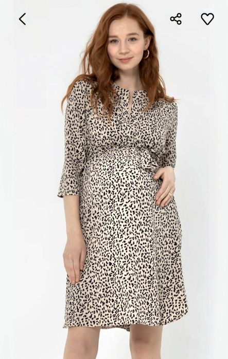 Рокля за бременни I love mum maternity