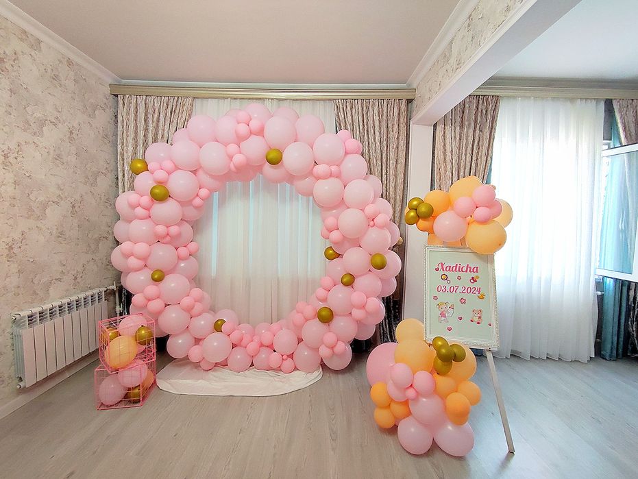 Оформление шарами