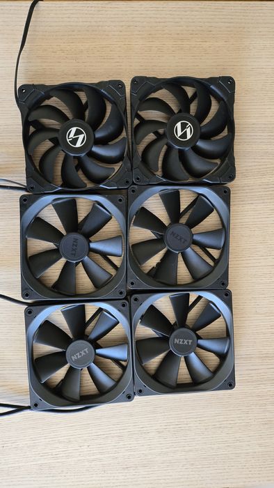 Вентилатори NZXT 140mm