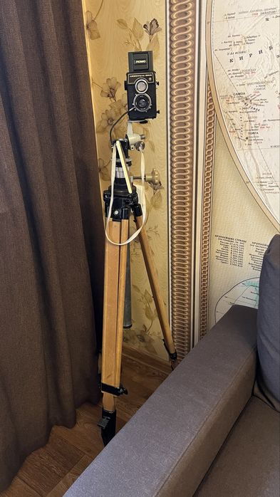 Деревянный штатив СССР.