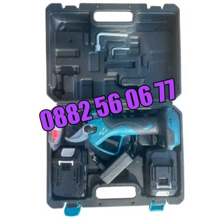 Акумулаторна лозарска ножица 36V 8Ah, Градинска акумулаторна ножица