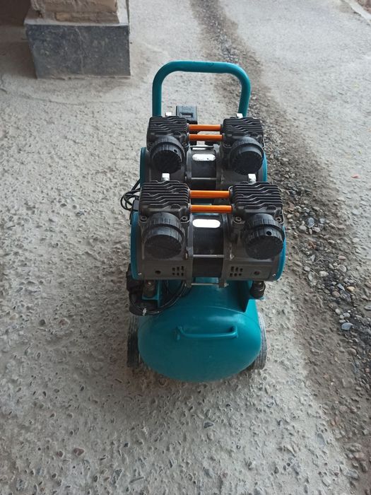 Компрессор без шумные 4- поршин холати яхши