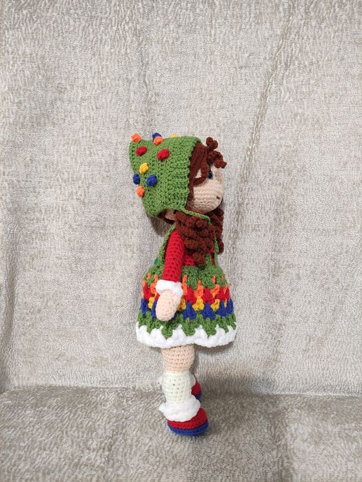 Вязаная.   кукла!!!