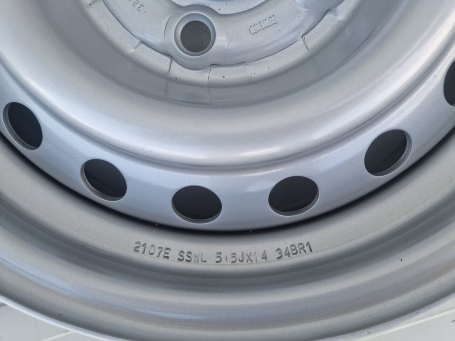 Jante otel 5.5J x 14 ( pentru anvelope 185 R14C ) in 5 prezoane, ET30