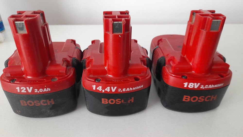 acumulatori bosch si  metabo 18v
