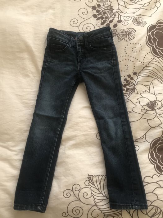 Дънки детски тъмен деним